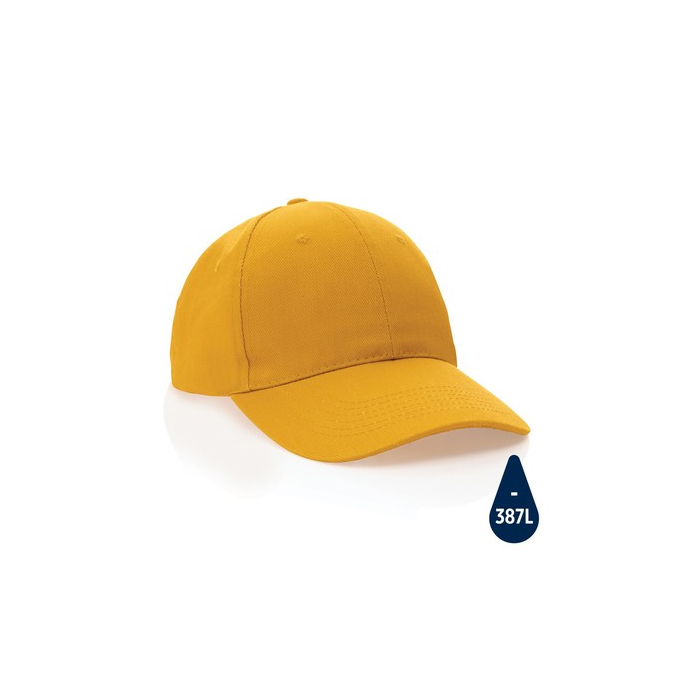 Czapka z daszkiem Impact AWARE™ żółty