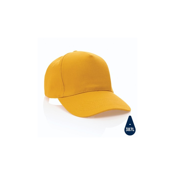 Czapka z daszkiem Impact AWARE™ żółty