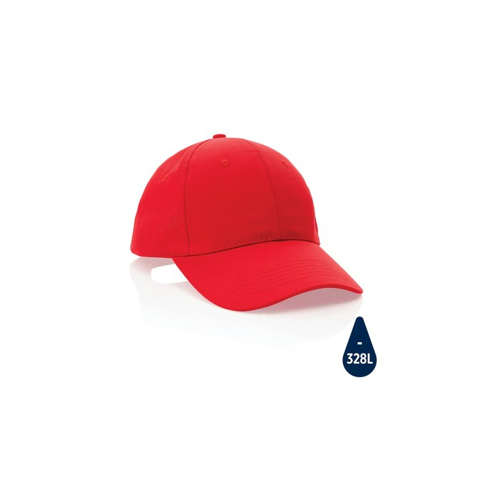 Czapka z daszkiem Impact AWARE™ czerwony