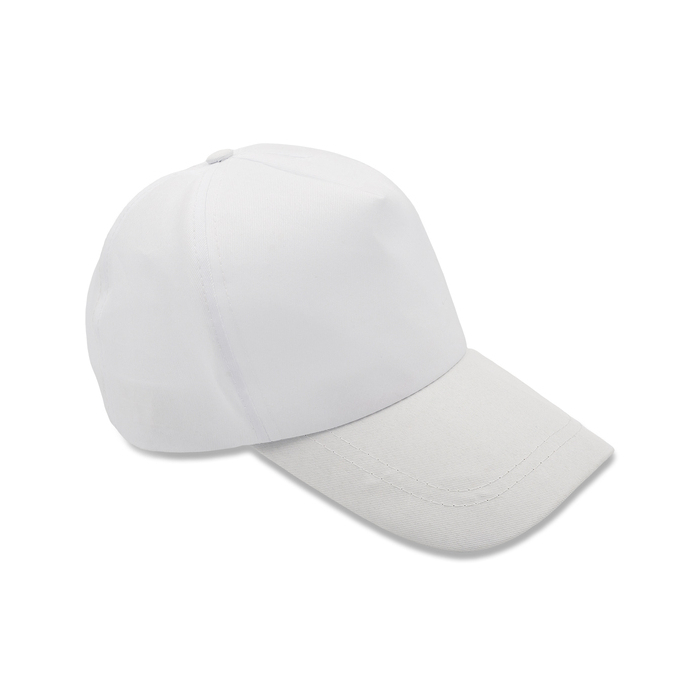Czapka z daszkiem Soleno, biały