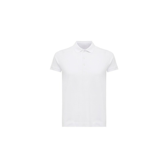 Damska koszulka polo Iqoniq Yosemite, tkanina pique z bawełny z recyklingu biały