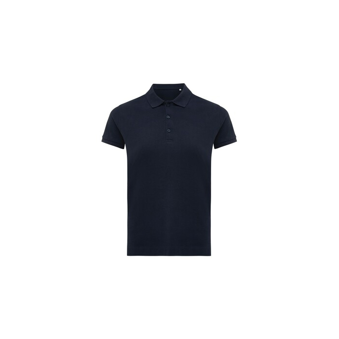 Damska koszulka polo Iqoniq Yosemite, tkanina pique z bawełny z recyklingu niebieski