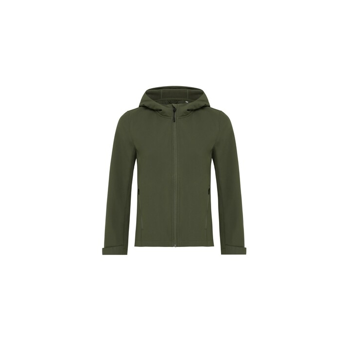 Damska kurtka softshell Iqoniq Makalu AWARE™ khaki