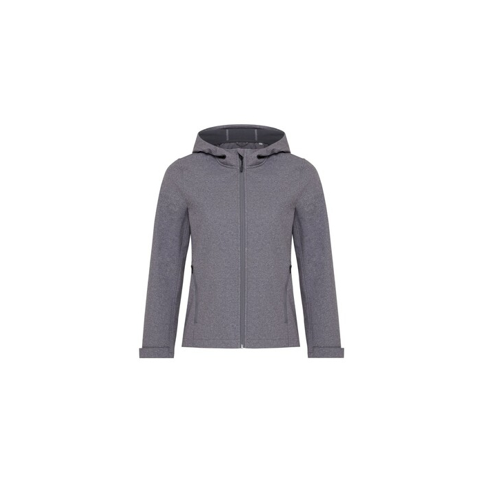 Damska kurtka softshell Iqoniq Makalu AWARE™ szary