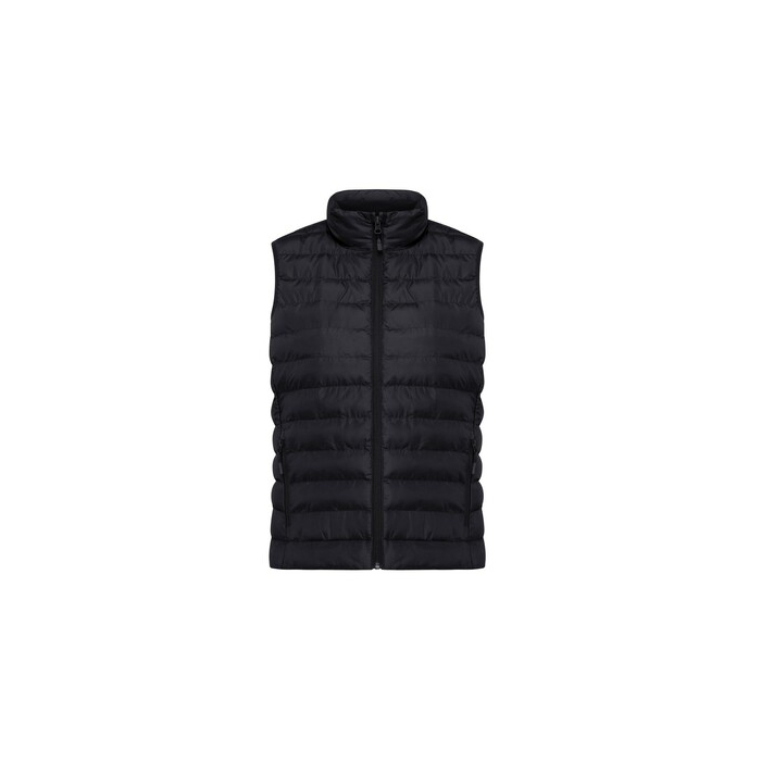 Damski bezrękawnik Iqoniq Meru, poliester z recyklingu czarny