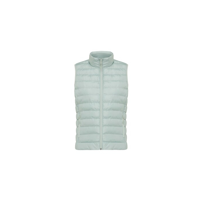 Damski bezrękawnik Iqoniq Meru, poliester z recyklingu zielony