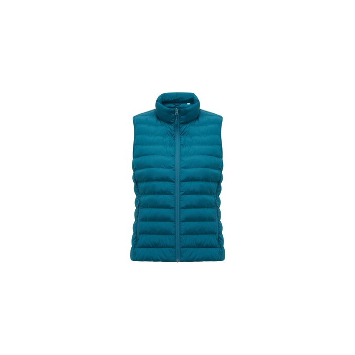 Damski bezrękawnik Iqoniq Meru, poliester z recyklingu dark teal