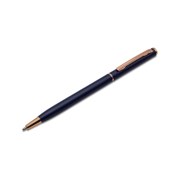 Długopis aluminiowy Lumina, granatowy
