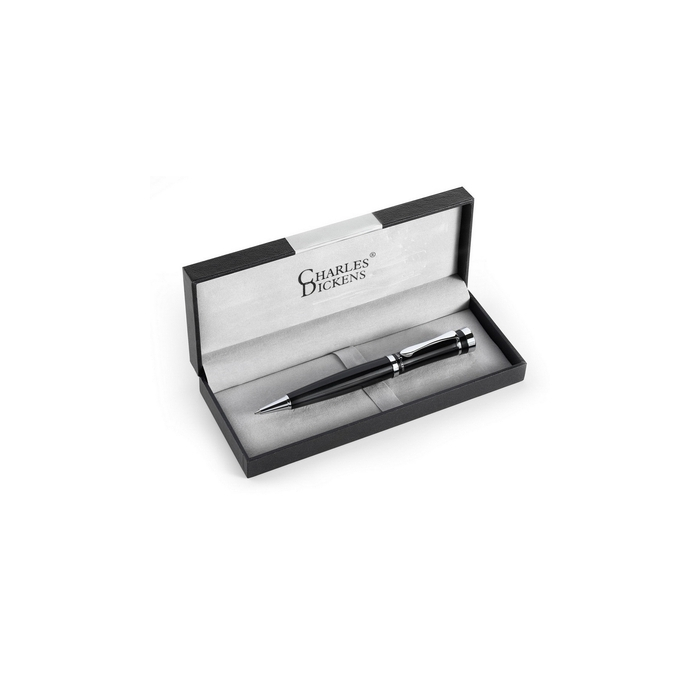 Długopis Charles Dickens® w pudełku czarny