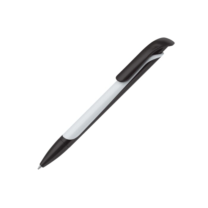 Długopis Long Shadow, czarno / biały