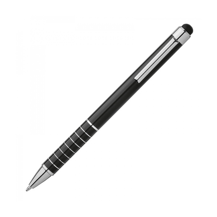 Długopis metalowy touch pen LUEBO, czarny