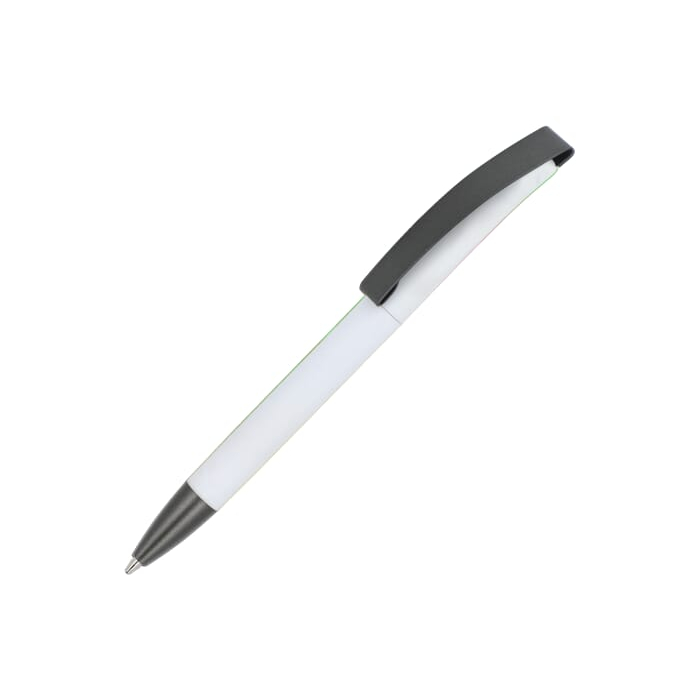 Długopis Vegas z metalowym klipsem Softtouch