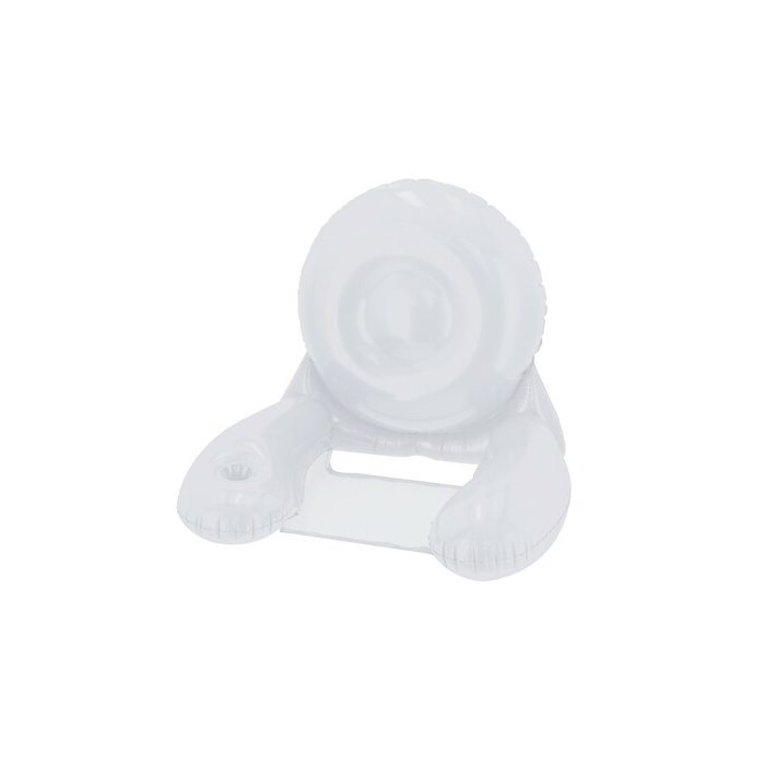 Dmuchany fotel plażowy biały