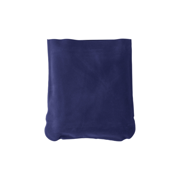 Dmuchany zagłówek podróżny granatowy