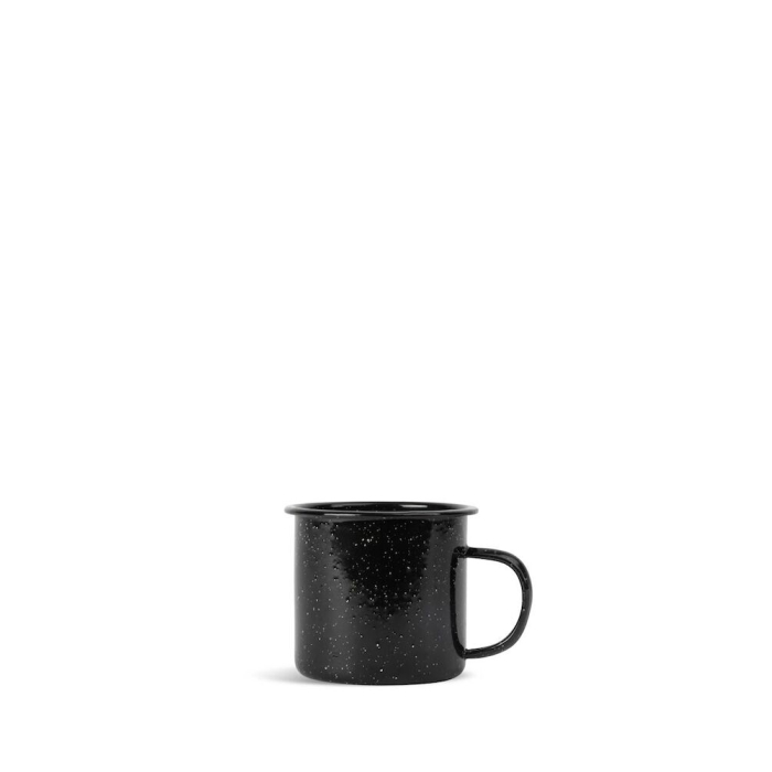 DORIS EMALIOWANY KUBEK, CZARNY