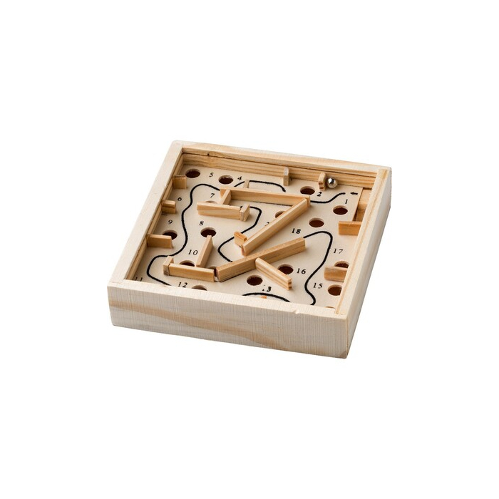 Drewniana gra zręcznościowa brązowy