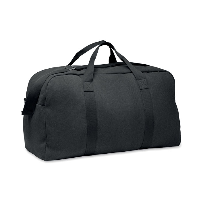 DUFFAS COLOUR - Torba podróżna duffle 450 gr/m², Czarny