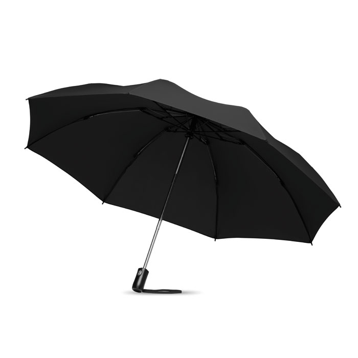 DUNDEE FOLDABLE - Składany odwrócony parasol, Czarny