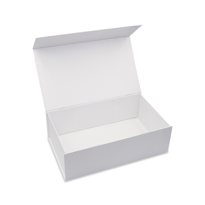 Duże składane pudełko prezentowe Chelsea, biały