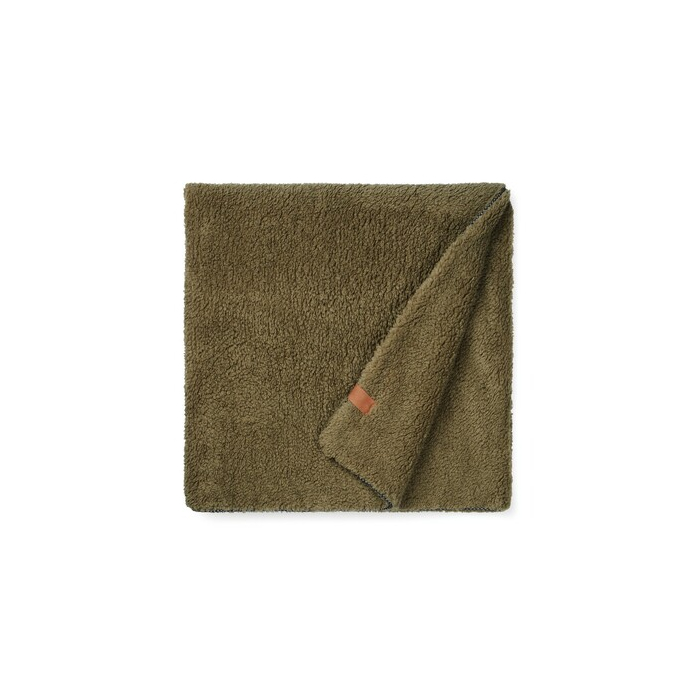 Dwuwarstwowy koc VINGA Maine zielony