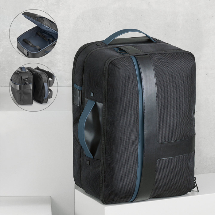 DYNAMIC BACKPACK I. Plecak 2 w 1 na laptopa 15.6'' z materiału 1680D