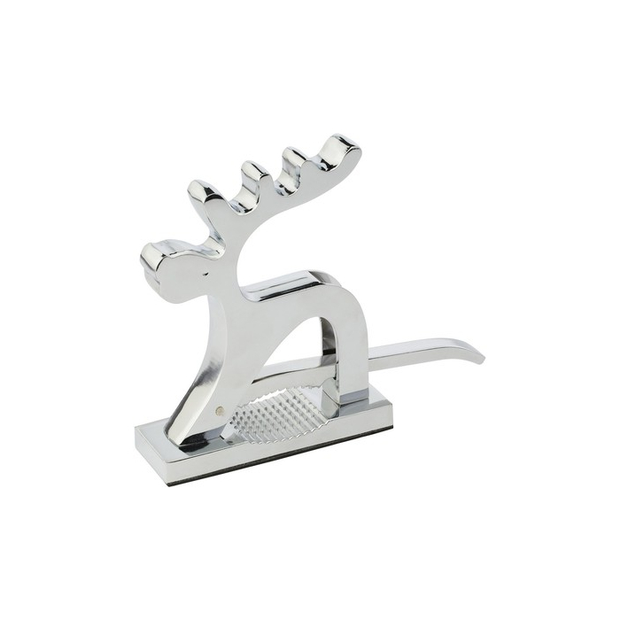 Dziadek do orzechów "renifer" srebrny