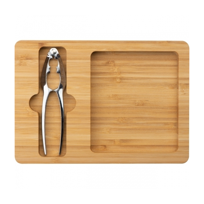 Dziadek do orzechów z tacą VIENNA, beżowy