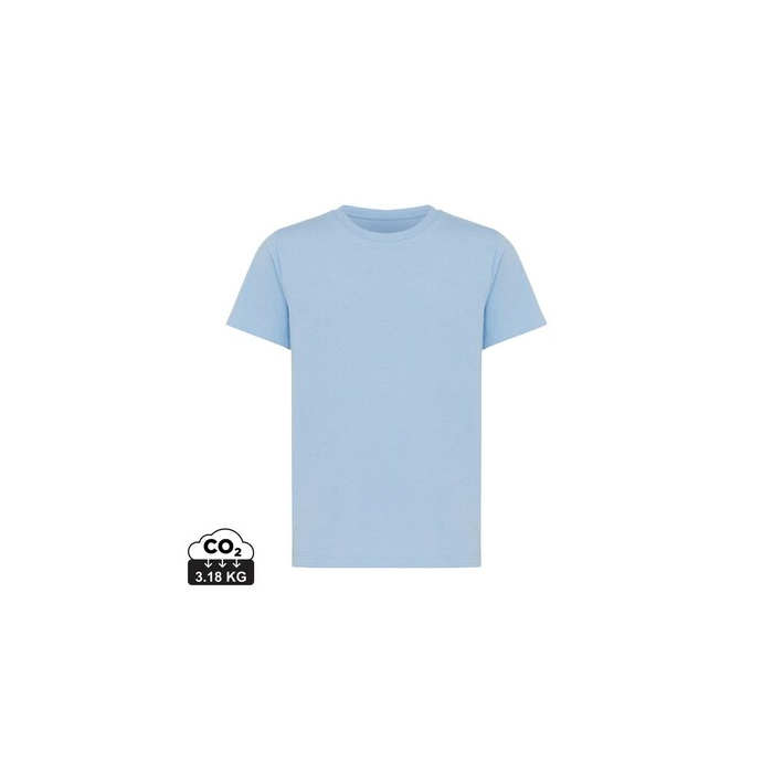 Dziecięca koszulka Iqoniq Koli, bawełna z recyklingu niebieski