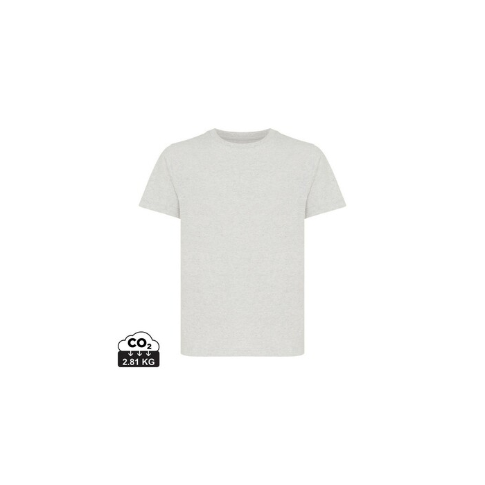 Dziecięca koszulka Iqoniq Koli, bawełna z recyklingu szary