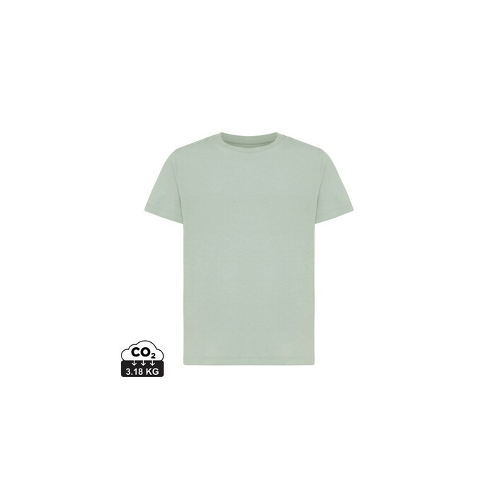 Dziecięca koszulka Iqoniq Koli, bawełna z recyklingu zielony