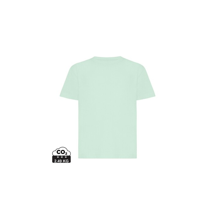 Dziecięca koszulka Iqoniq Koli, bawełna z recyklingu zielony