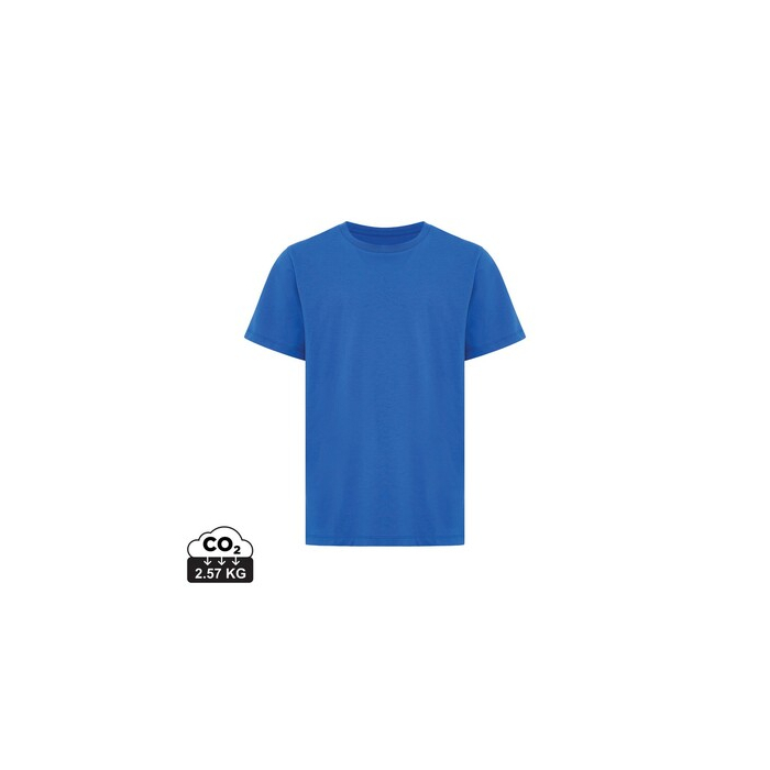 Dziecięca koszulka Iqoniq Koli, bawełna z recyklingu niebieski