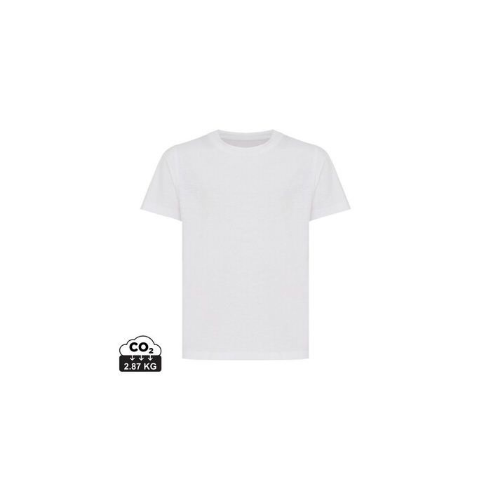 Dziecięca koszulka Iqoniq Koli, bawełna z recyklingu biały