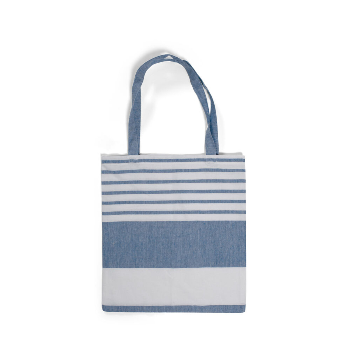 ELLA HAMAM BAWEŁNIANA TORBA, NIEBIESKI