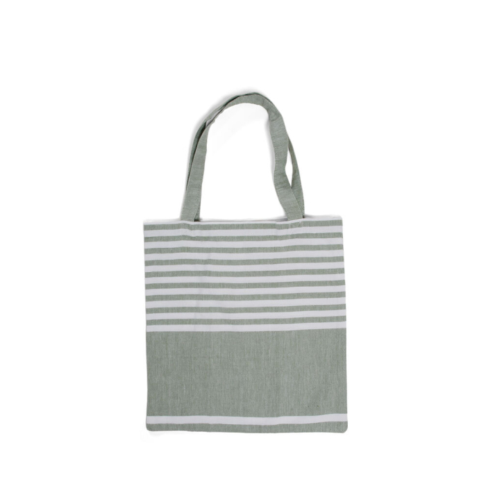 ELLA HAMAM BAWEŁNIANA TORBA, ZIELONY