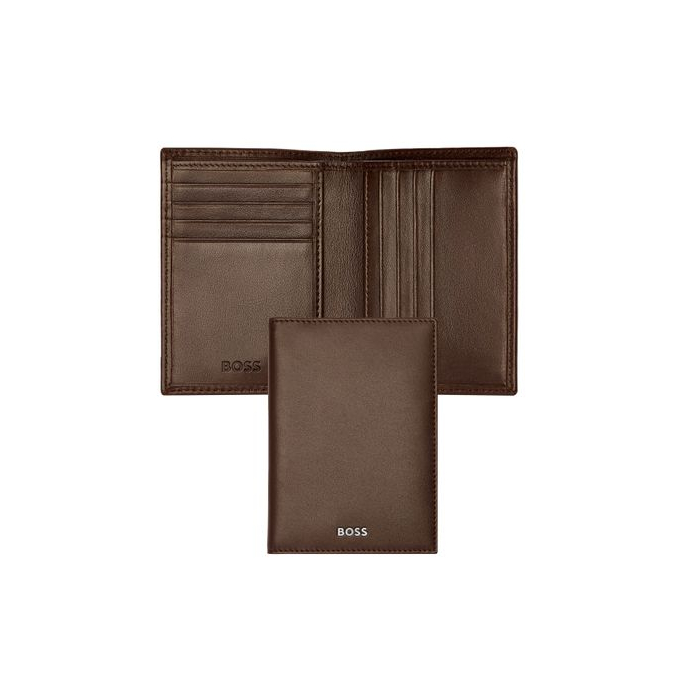 Etui na karty Classic Smooth Brown