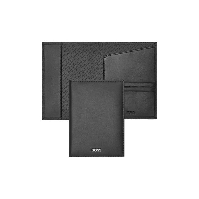 Etui na paszport Classic Smooth Black