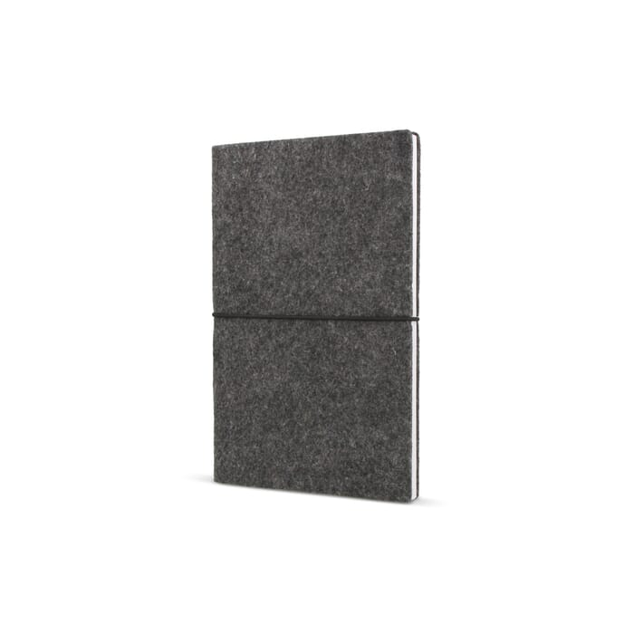 Filc do notatników A5, ciemnoszary