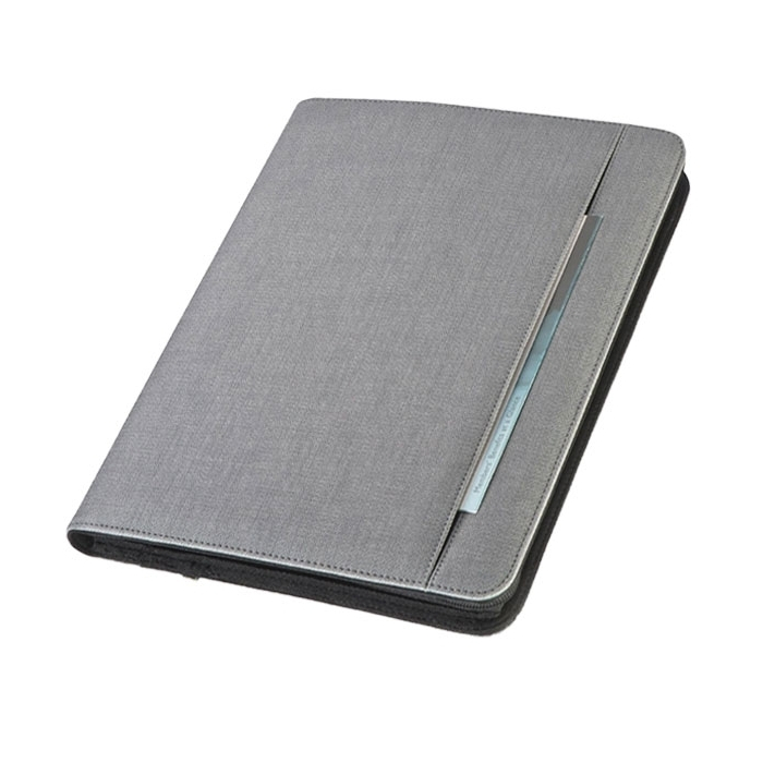 Folder A4 z power bankiem 5 000 mAh ELDA, szary