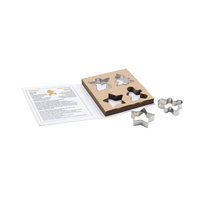 Foremki do ciasteczek Cookie, biały