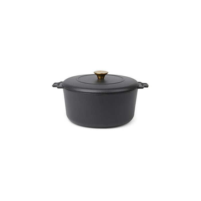 Garnek 5,5 l VINGA Monte czarny