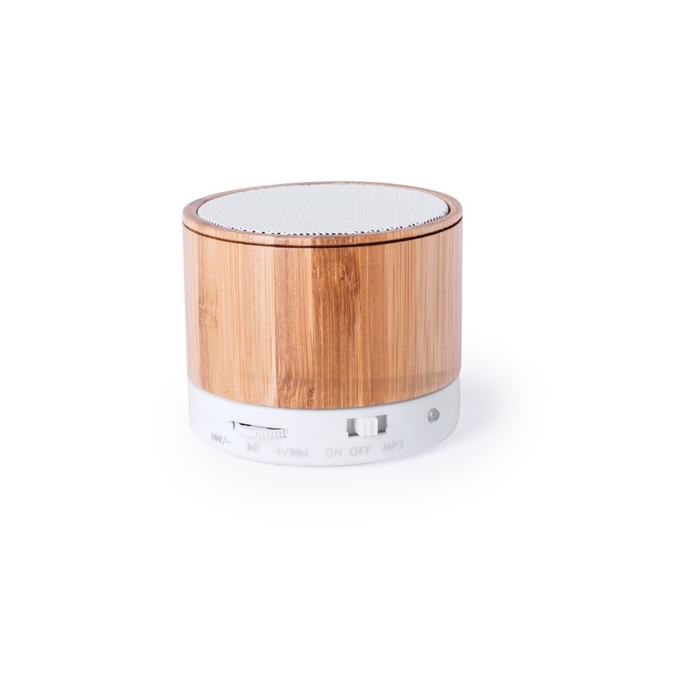 Głośnik bezprzewodowy 3W, radio brązowy