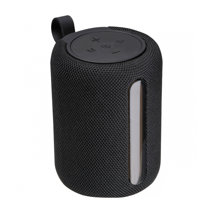 Głośnik bluetooth podświetlany LED, czarny