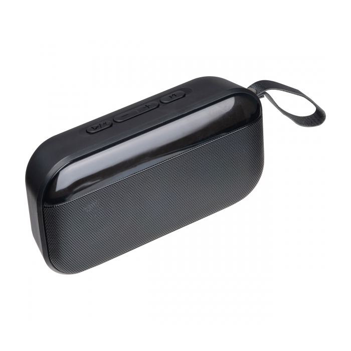 Głośnik bluetooth podświetlany LED, czarny