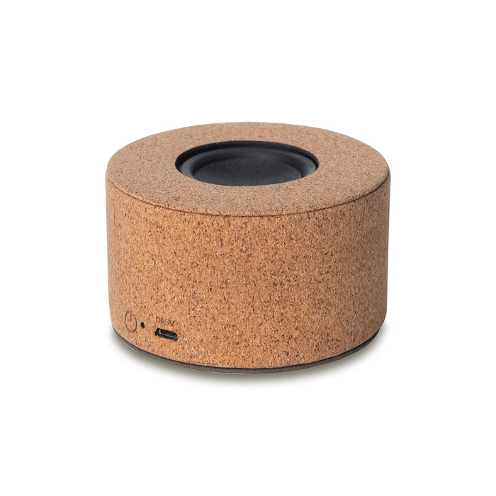 Głośnik bluetooth z korka Sangita, beżowy - druga jakość