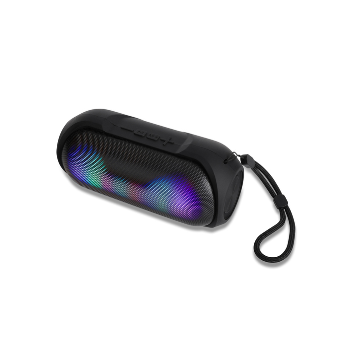 Głośnik Bluetooth z podświetleniem Rio, czarny