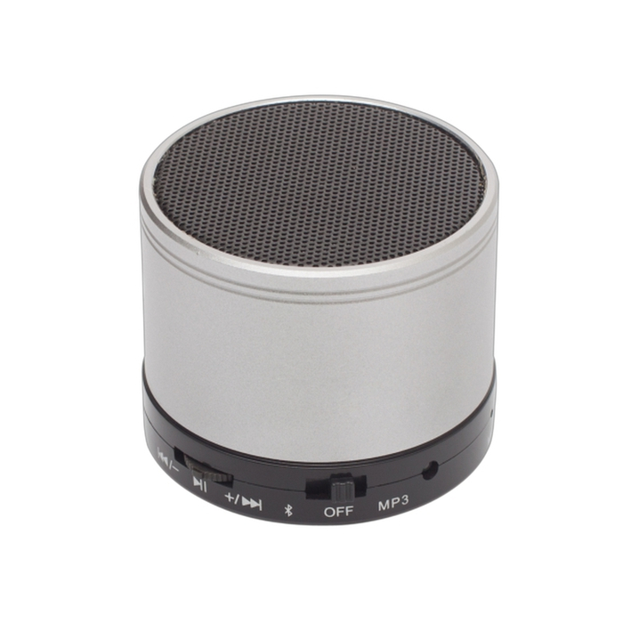 Głośnik Partybeat z radiem FM, srebrny