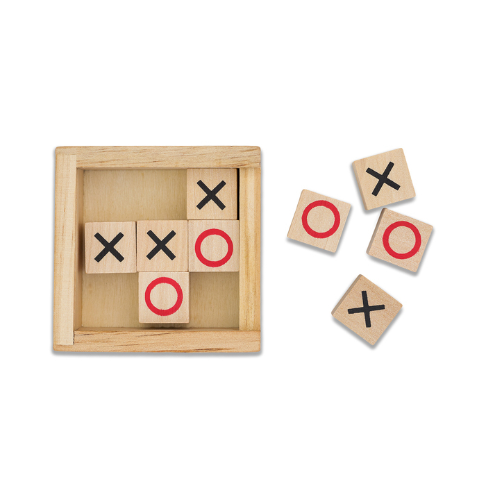 Gra kółko i krzyżyk, beżowy