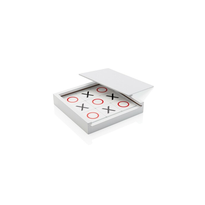 Gra kółko i krzyżyk biały