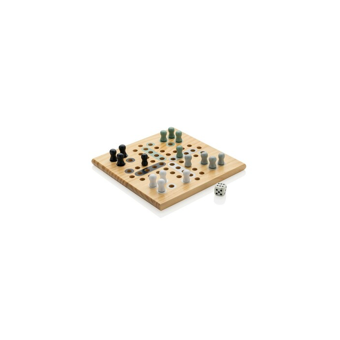 Gra planszowa "Chińczyk" Ludo brązowy